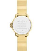COACH Women's Arden Gold-Tone Bracelet Watch 28mm - Image 3