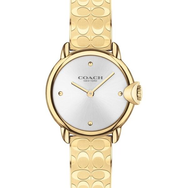 COACH Women's Arden Gold-Tone Bracelet Watch 28mm