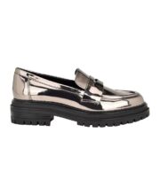 Calvin Klein Women's Grant Lug Sole Penny Loafers - Macy's