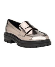 Calvin Klein Women's Grant Lug Sole Penny Loafers - Macy's