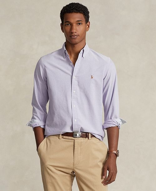 Polo Ralph Lauren Men's Classic-Fit Oxford Shirt - Macy's Polo Ralph Lauren Men's Classic-Fit Oxford Shirt - Macy's