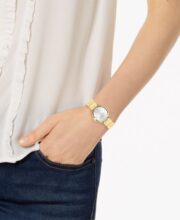 COACH Women's Arden Gold-Tone Bracelet Watch 28mm - Image 4