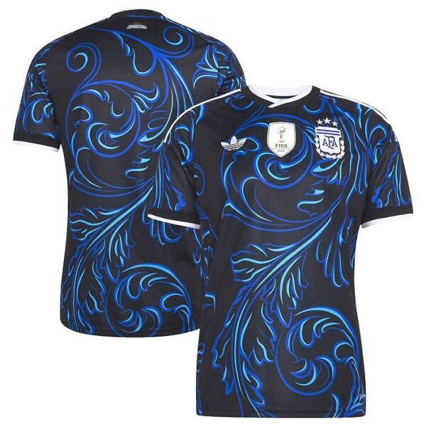 Adidas Men's Black Argentina National Team FIFA X World Cup 2026 Away Replica Jersey