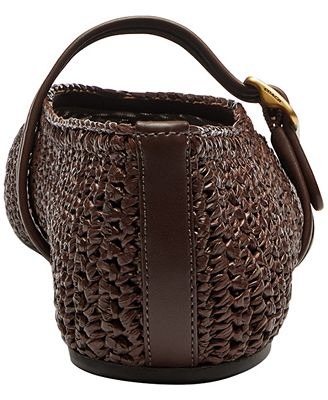 COACH Women's Sculpted C Soft Mary Jane Flat.