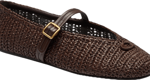 COACH Women's Sculpted C Soft Mary Jane Flats
