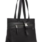 Calvin Klein Elora Nylon Top Zipper Tote Bag