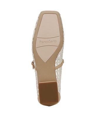 Franco Sarto Women Tinsley 2 Square Toe Mary Jane Flats