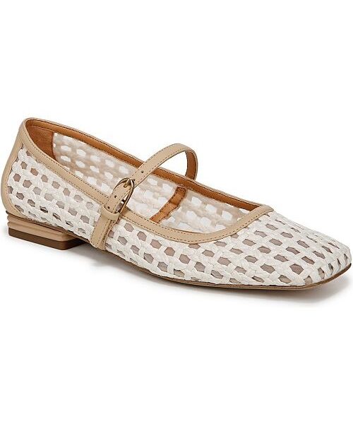 Franco Sarto Women's Tinsley 2 Square Toe Mary Jane Flats