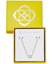 Kendra Scott Boxed Mini Elisa Gold-Tone Pendant Necklace - Image 6