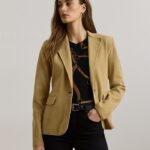 Lauren Ralph Lauren Women's Cotton-Blend Sweater Blazer