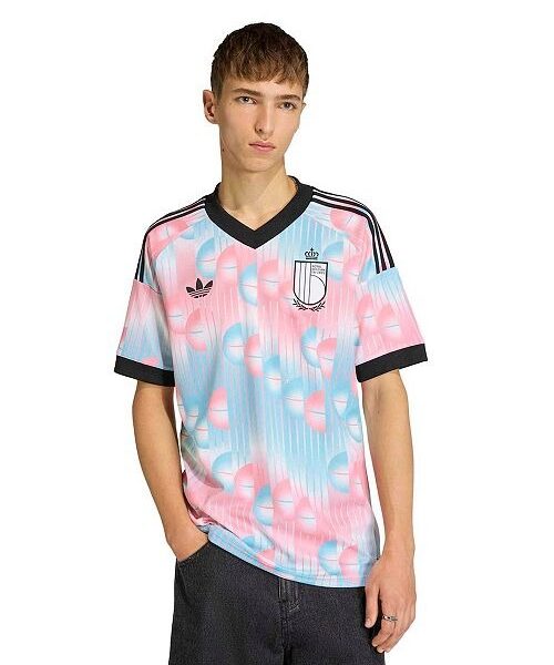 Men's Light Blue Belgium National Team FIFA x World Cup 2026 Replica Jersey