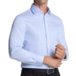 Michael Kors Men's Passport Slim-Fit Dress Shirt