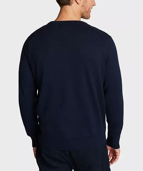 Nautica Men Navtech Performance Classic-Fit Soft V-Neck Sweater