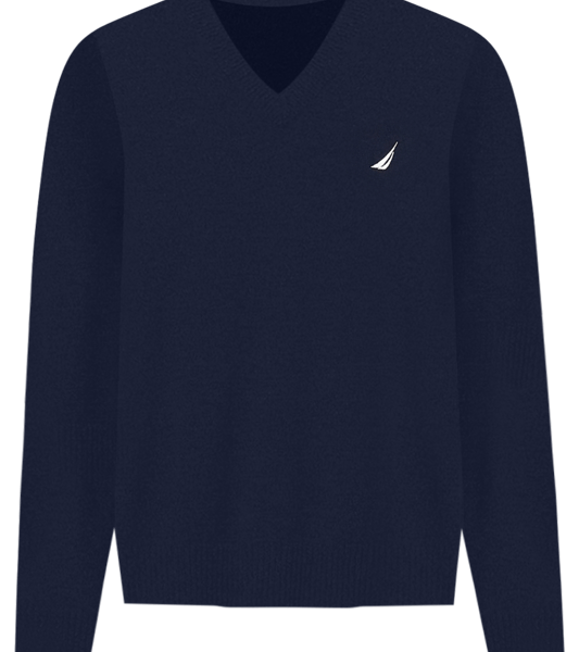 Nautica Men's Navtech Performance Classic-Fit Soft V-Neck Sweaters