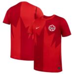 Nike Big Boys and Girls Red Canada Soccer 2026 Home Stadium Replica Jersey