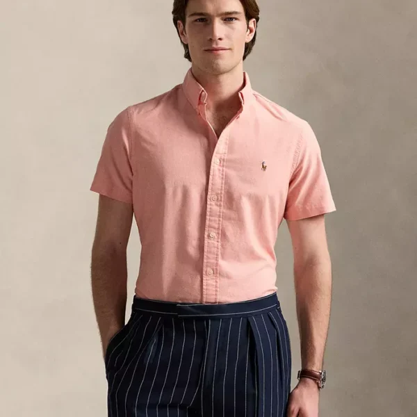 Polo Ralph Lauren Men's Classic-Fit Short-Sleeve Oxford Shirt