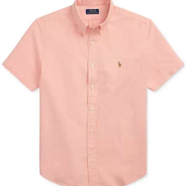 Polo Ralph Lauren Men's Classic-Fit Short-Sleeve Oxford Shirt.