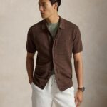 Polo Ralph Lauren Men's Cotton-Linen Cardigan Shirt