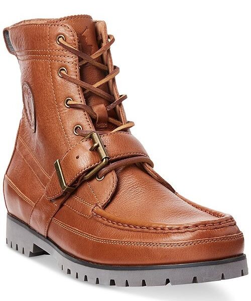 Polo Ralph Lauren Men's Ranger Tumbled Leather Boot.
