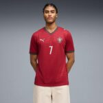 Puma Men's Cristiano Ronaldo Red Portugal National Team 2026 Home Replica Jersey