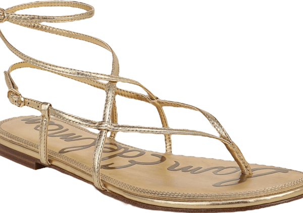 Sam Edelman Women Clarra Strappy Flat Sandals.